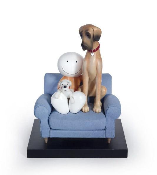 Always By Your Side limited edition sculpture by Doug Hyde
