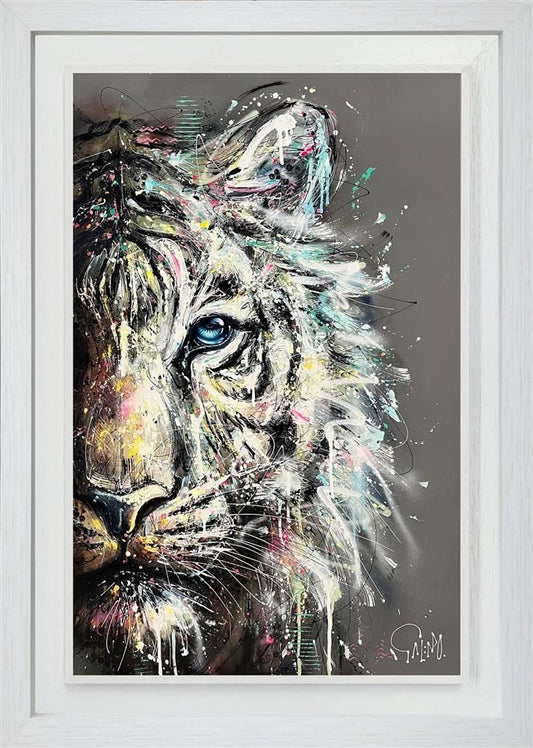 Apollo hand embellished limited edition print by Joe Galindo
