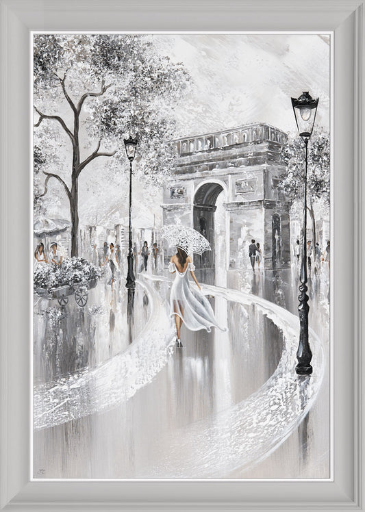 Arc de Triomphe framed print by Isabella Karolewicz