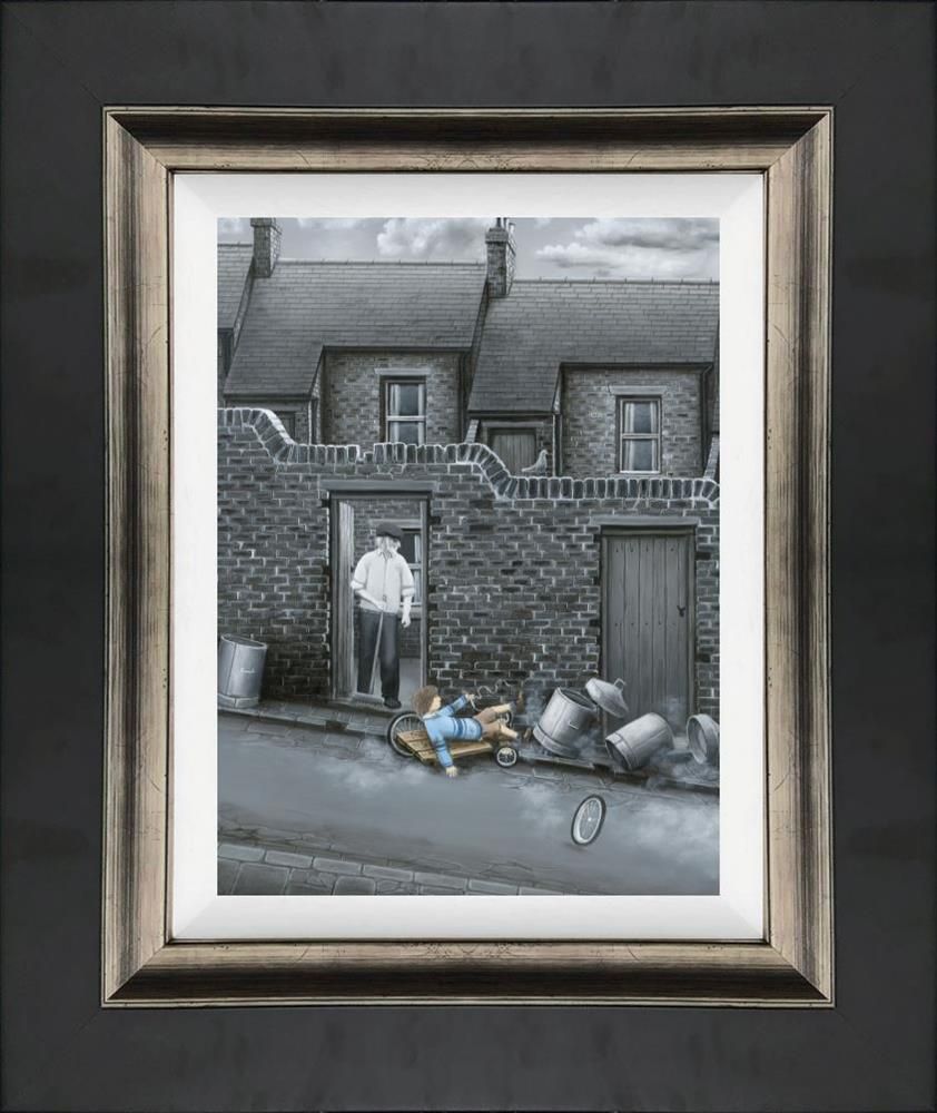 Bang limited edition print by Leigh Lambert