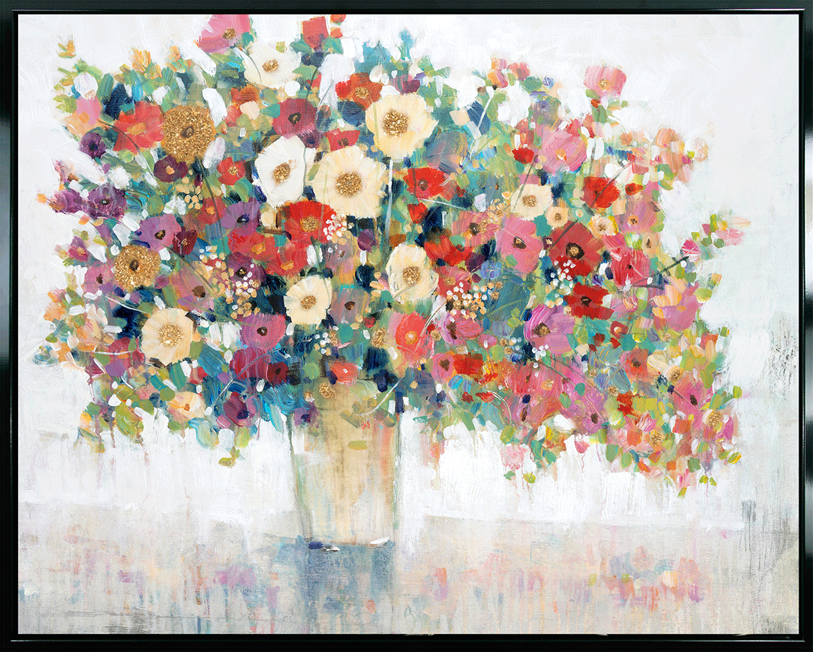Bright Bouquet I framed print by Tim O'Toole