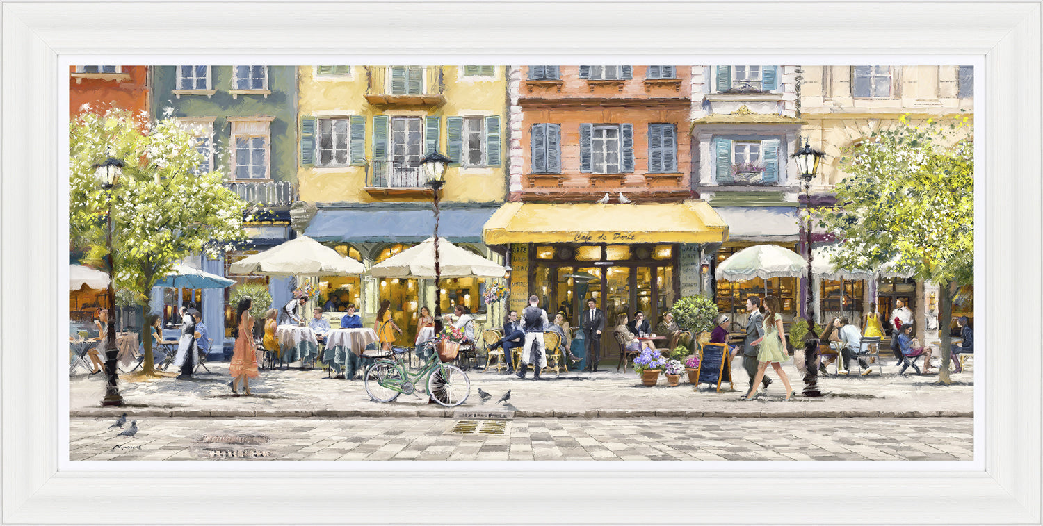 Cafe De Paris framed print by MacNeil