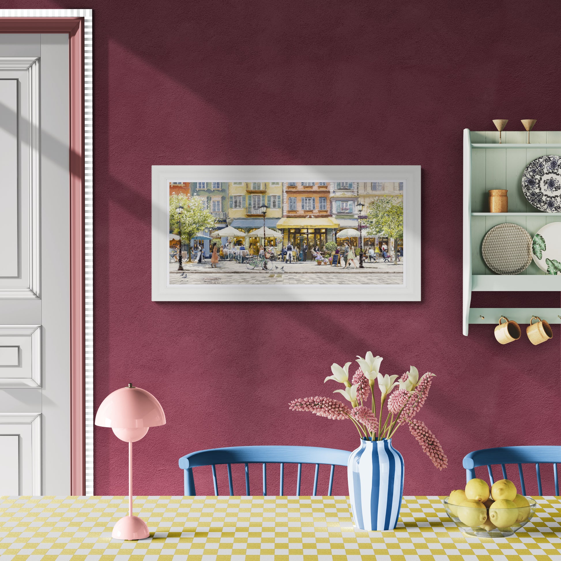 Cafe De Paris framed print by MacNeil