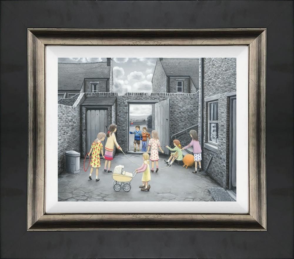 Can We Help You limited edition print by Leigh Lambert