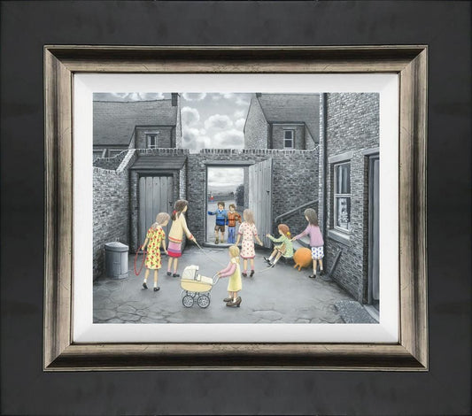Can We Help You limited edition print by Leigh Lambert