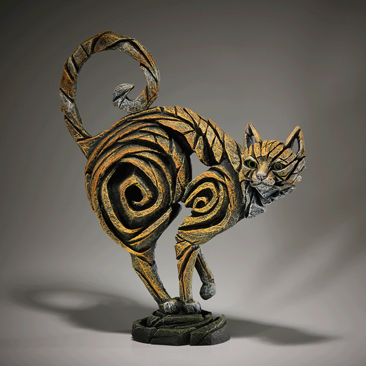 Cat Ginger by Edge Sculpture