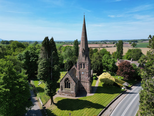 Chetwynd Church framed print by Chris Gradwell