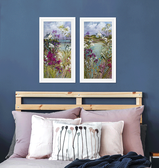 Cove Blooms framed prints by Diane Demirci