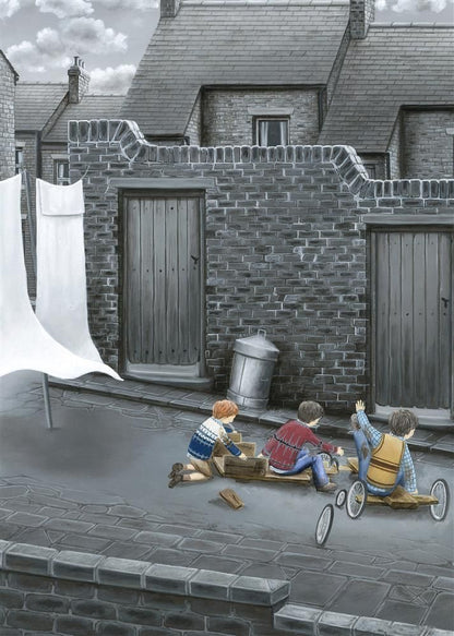 Crash limited edition print by Leigh Lambert