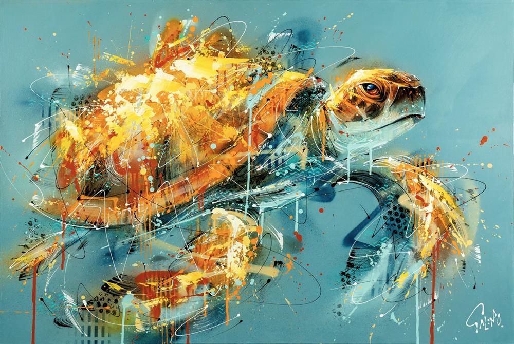 Crush hand embellished limited edition print by Joe Galindo