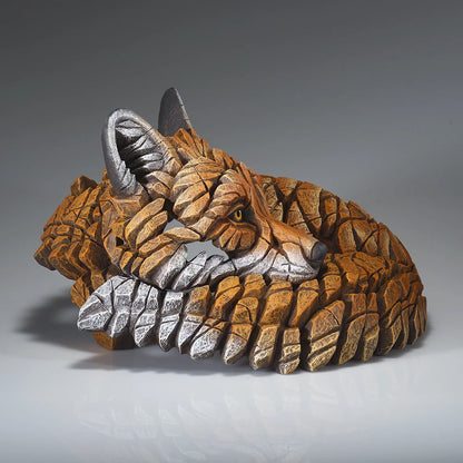Curled Up Fox from Edge Sculpture by Matt Buckley