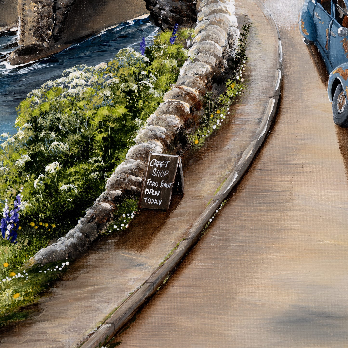 Chugging Through Clun