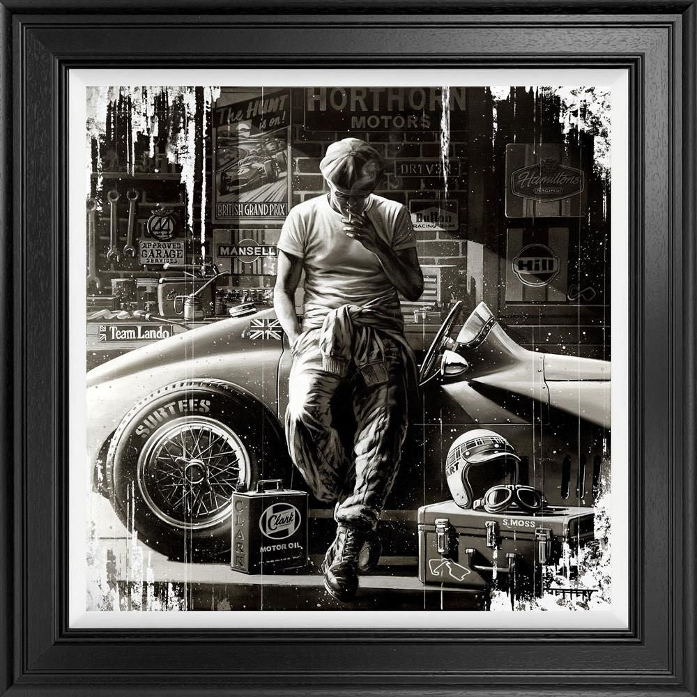 Driven limited edition canvas print by Ben Jeffery