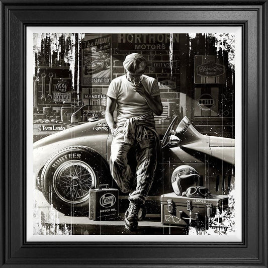 Driven limited edition canvas print by Ben Jeffery