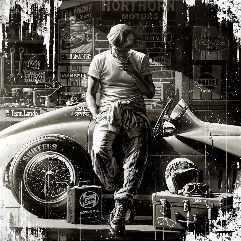 Driven limited edition canvas print by Ben Jeffery