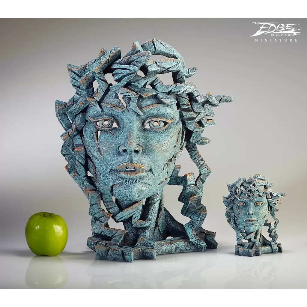 Venus Bust Teal Miniature from Edge Sculpture by Matt Buckley