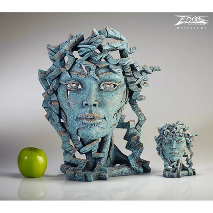 Venus Bust Teal Miniature from Edge Sculpture by Matt Buckley