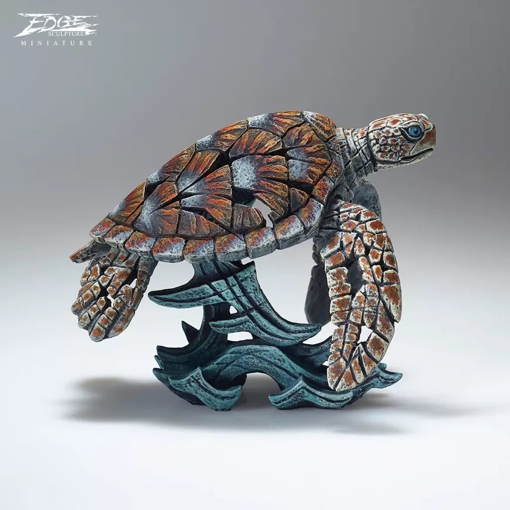 Miniature Sea Turtle from Edge Sculpture by Matt Buckley
