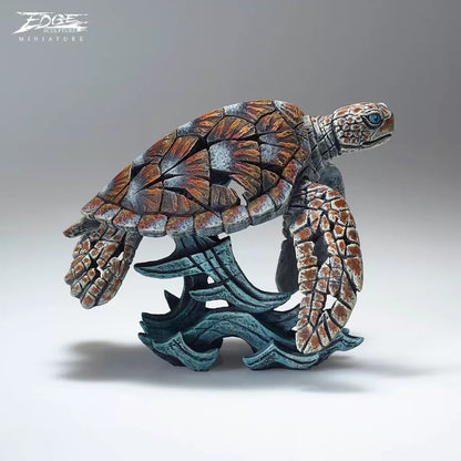 Miniature Sea Turtle from Edge Sculpture by Matt Buckley