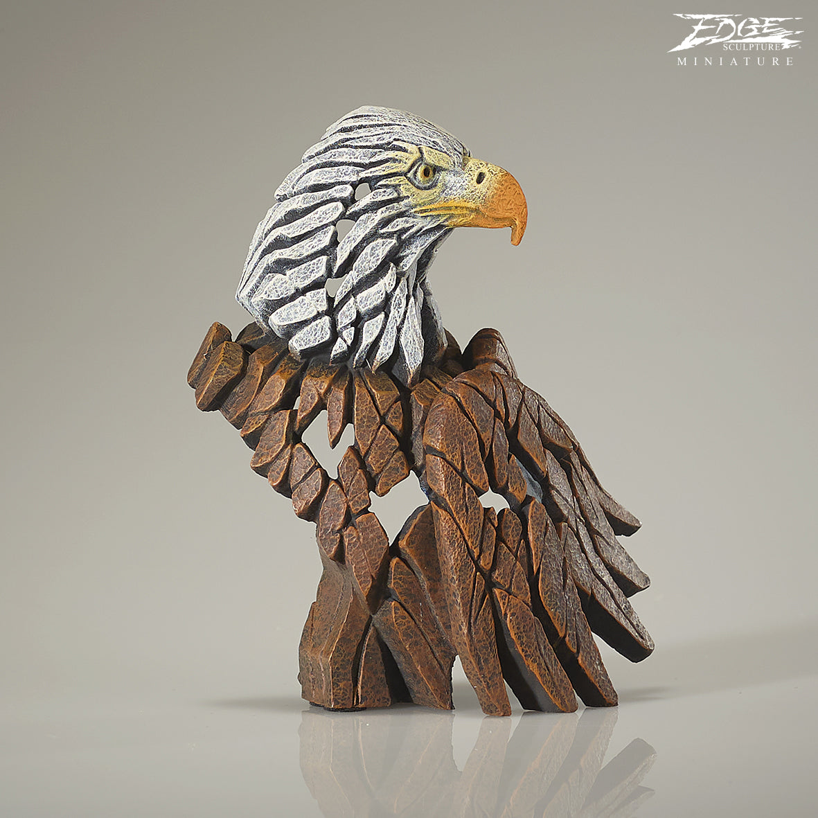 Eagle Bust Bald Miniature