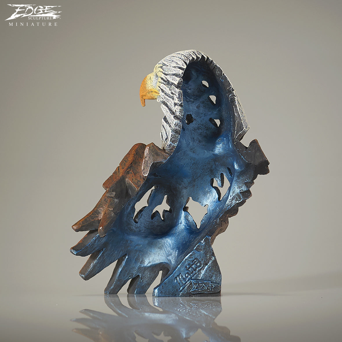Eagle Bust Bald Miniature