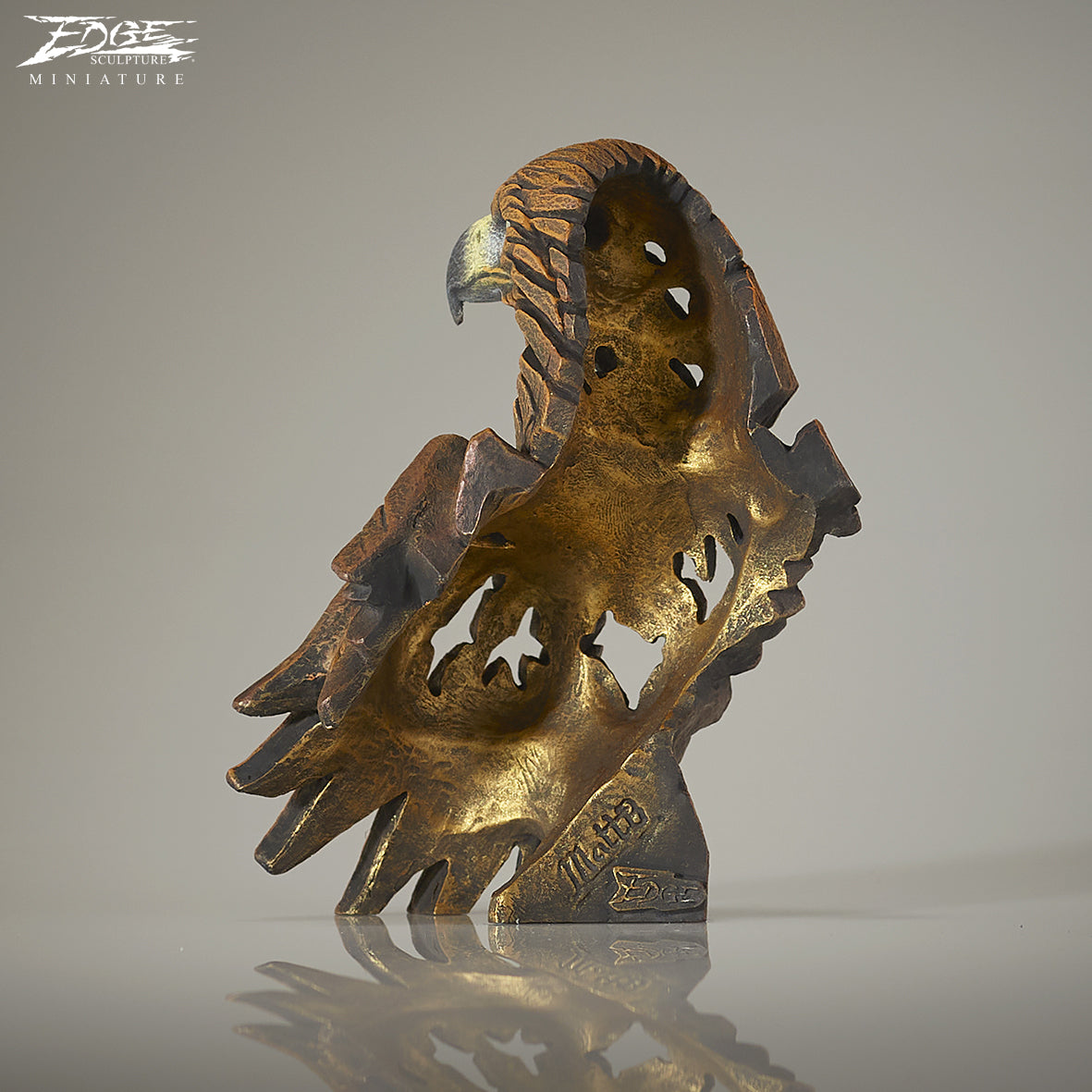 Eagle Bust Golden Miniature