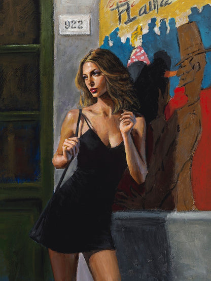 Eden in Toulouse limited edition print by Fabian Perez