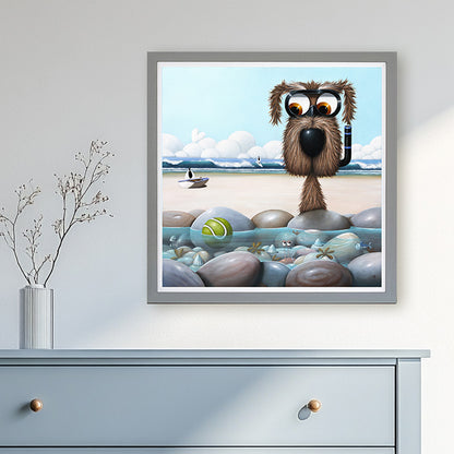 I'm Going In framed print by Simon Clarke