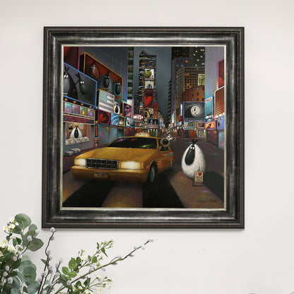 Newe York framed print by Simon Clarke