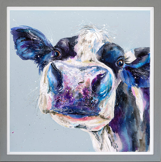 Bluebell framed print by Nicola Jane Rowles