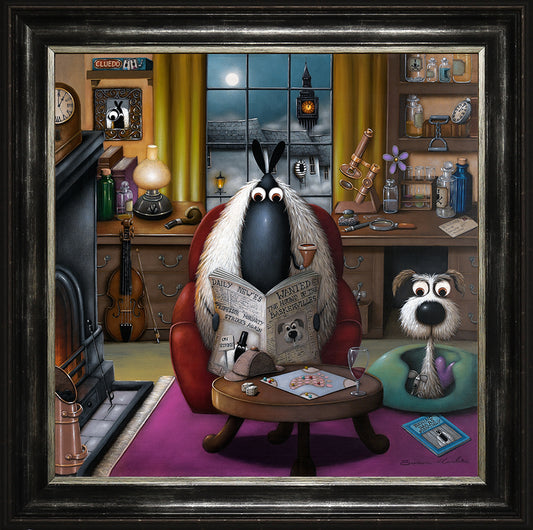 The Game is Afoot framed print by Simon Clarke