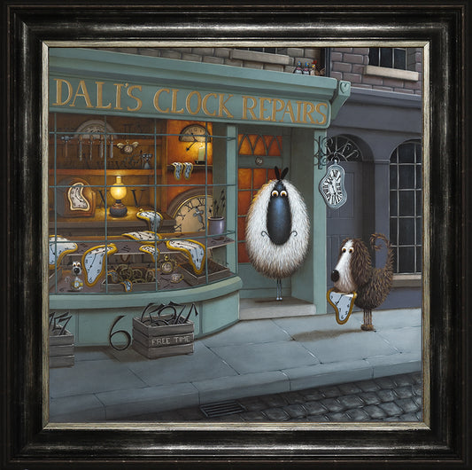 Free Time framed print by Simon Clarke
