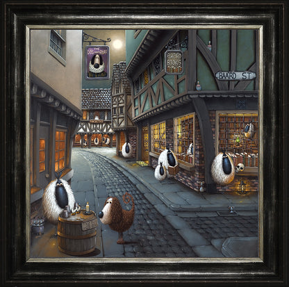 Baard Street framed print by Simon Clarke