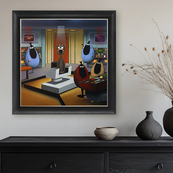 Live Long and ProsBaar framed print by Simon Clarke