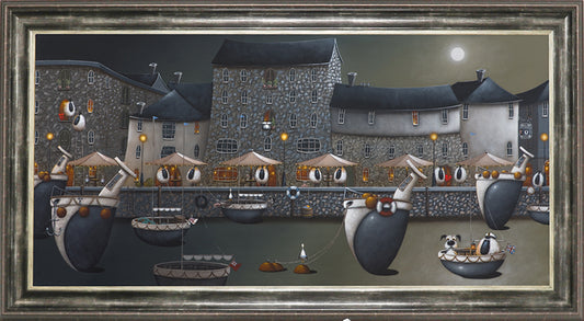 Night Out With Ewe framed print by Simon Clarke
