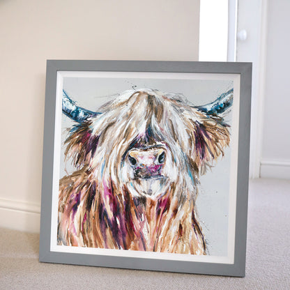 Hercules framed print by Nicola Jane Rowles
