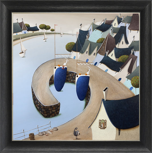 Wherefore Art Thou framed print by Simon Clarke