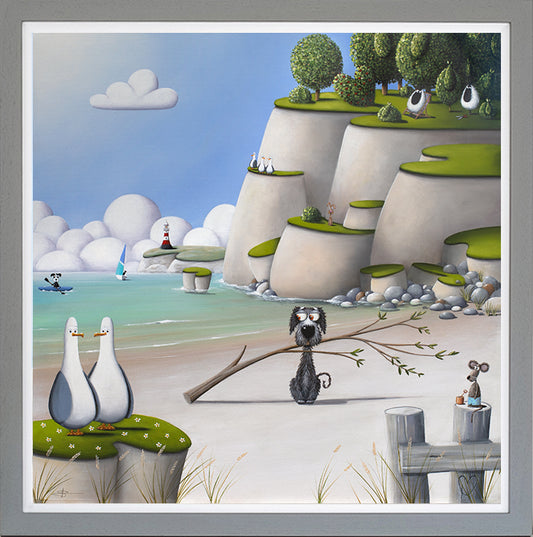 There's Always One framed print by Simon Clarke