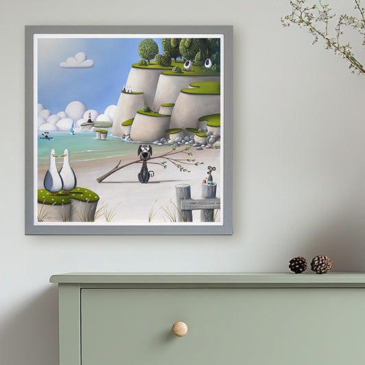 There's Always One framed print by Simon Clarke