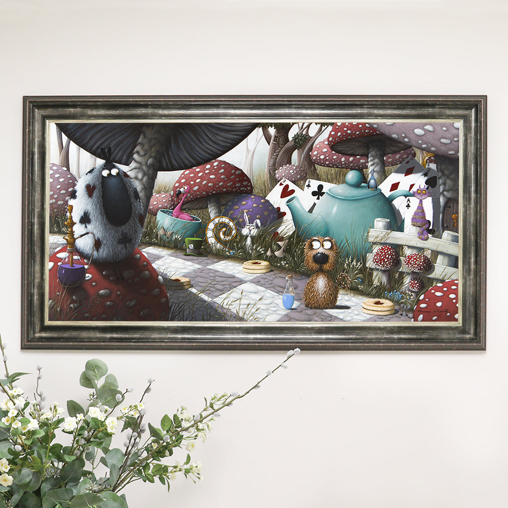 Have You Seen Alice framed print by Simon Clarke