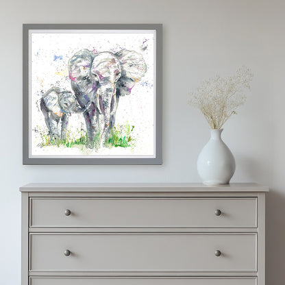 Unconditional framed print by Nicola Jane Rowles
