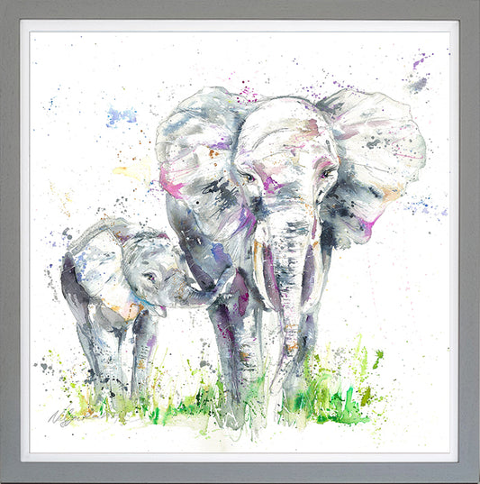 Unconditional framed print by Nicola Jane Rowles
