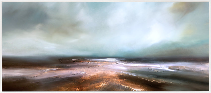 Autumn Drift Panoramic framed print by Paul Bennett