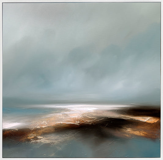 Before the Wandering Sea framed print by Paul Bennett