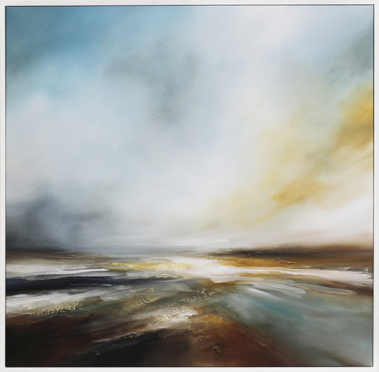 Dawn Gold framed print by Paul Bennett
