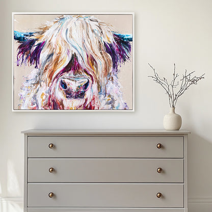 Boris framed print by Nicola Jane Rowles