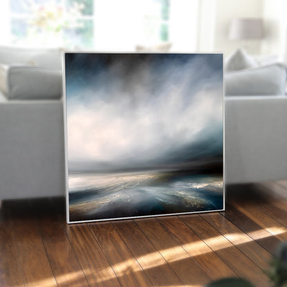 The Ocean Wakes framed print by Paul Bennett