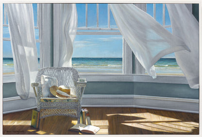 Gentle Reader framed print by Karen Hollingsworth