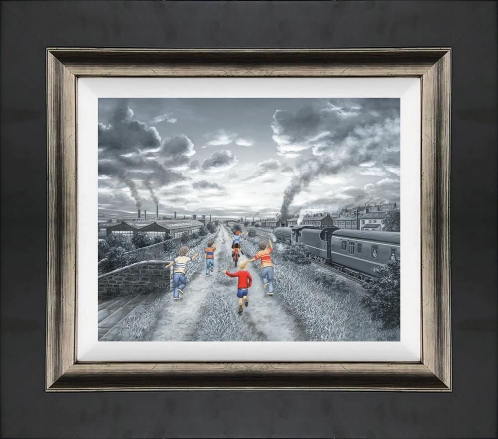 Full Steam Ahead limited edition print by Leigh Lambert