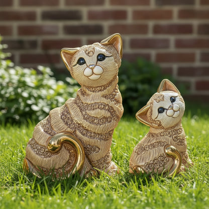 Ginger Cat Family by De Rosa